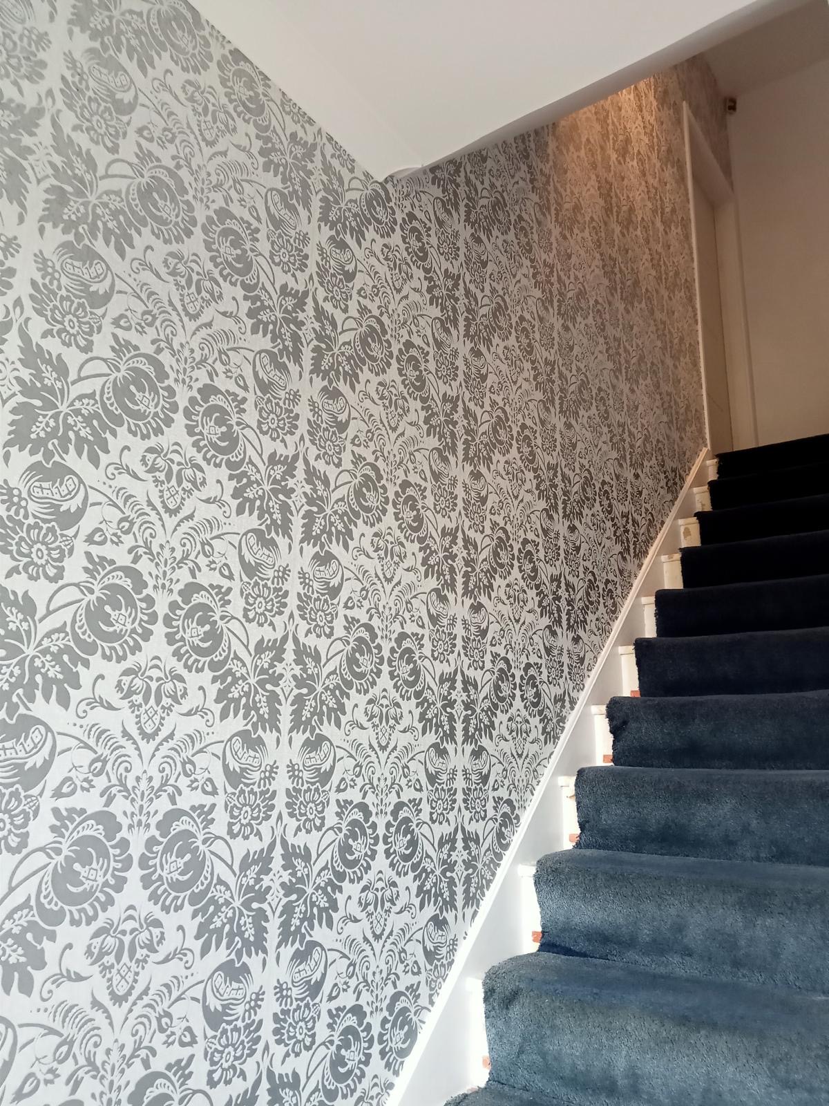 wallpaper hanging Paddington, W2